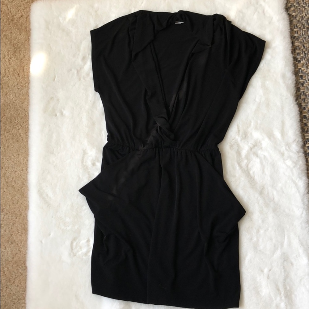 Black cocktail dress